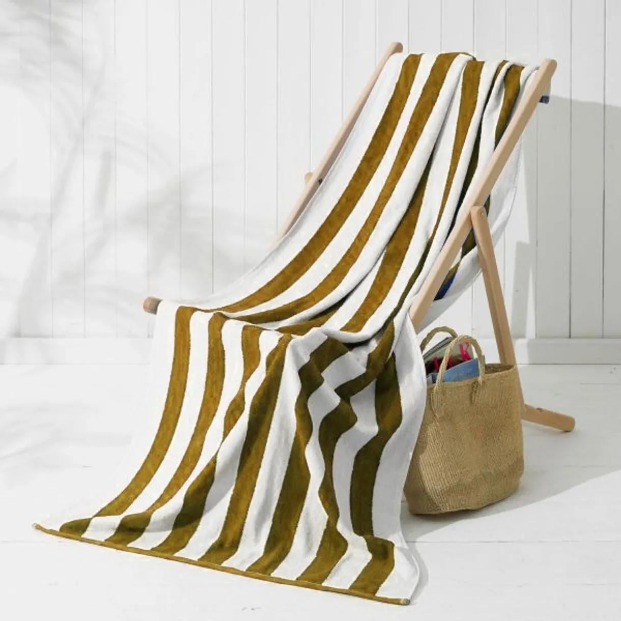 Pool Cabana Blue Stripe