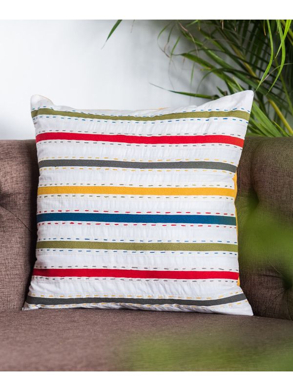 Plain Cotton Pillow Cover 400 TC 20×30